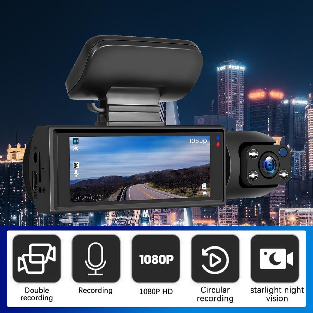 Front & Rear Dashcam