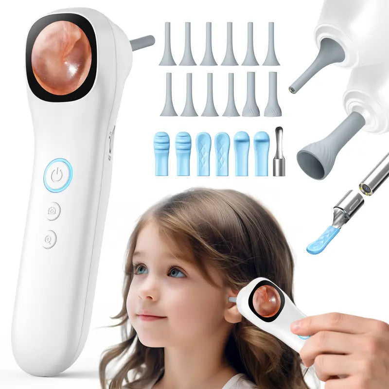1080P HD Digital Otoscope With Screen