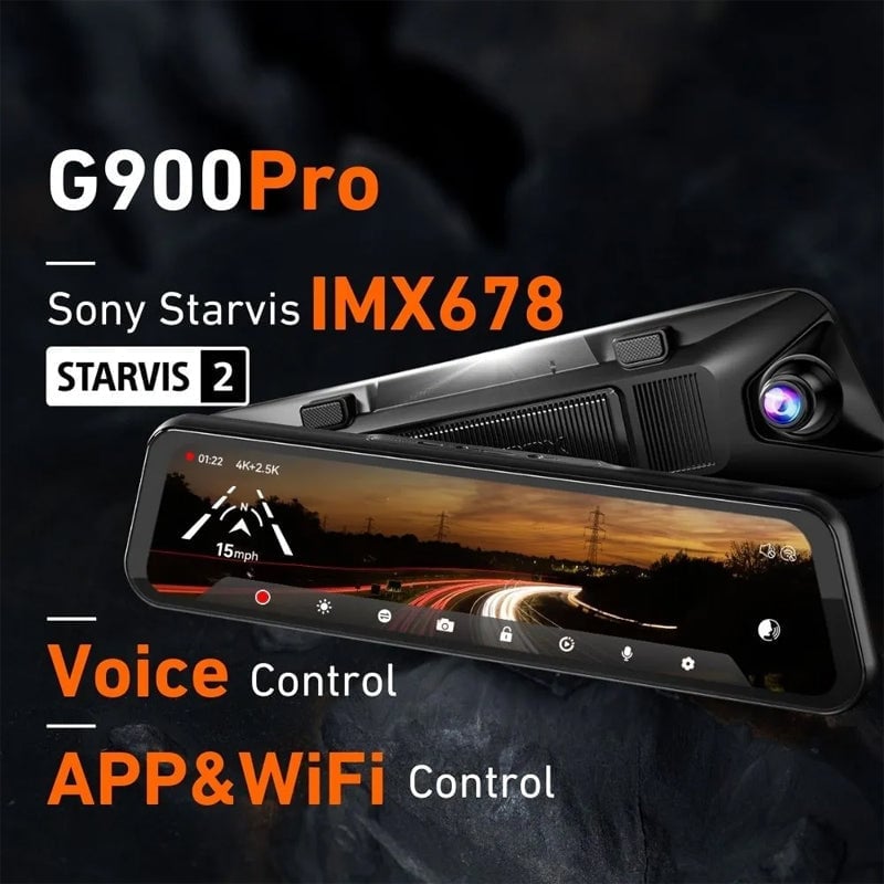 10 HD Multi-Function Touch Screen Car Recorder