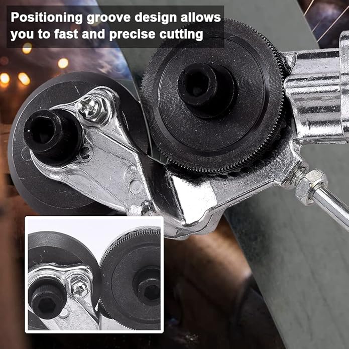 Metal Nibbler Drill Attachment