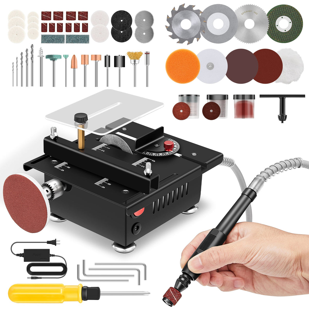 Mini Multifunctional Table Saw - Replacement Consumables Kit