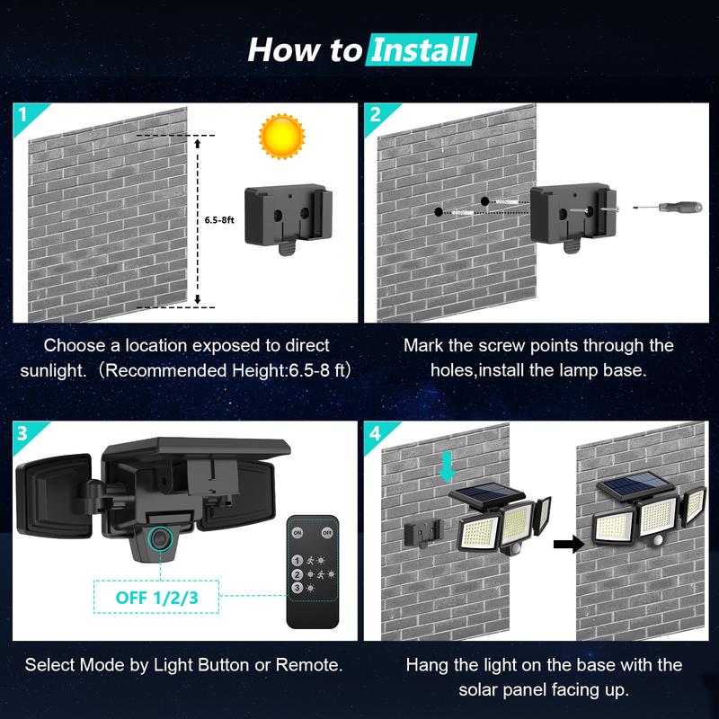 Solar Outdoor Lights